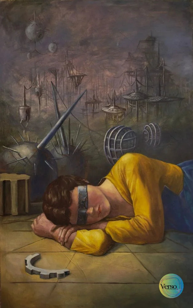 Dystopia 100 x 160 cm / Oil / Unframed, shipped in roll