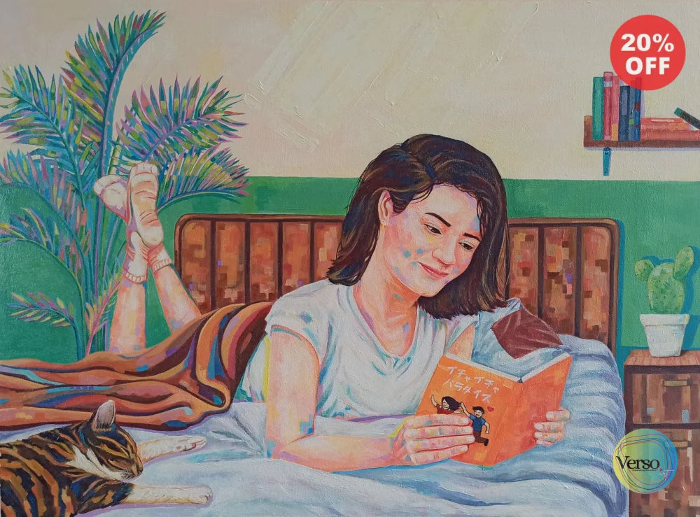 Ejaan (The Spelling) 80 x 60 cm / Acrylic / Unframed, shipped in roll