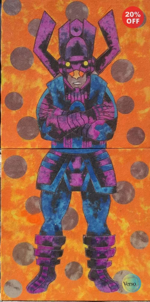 El devorador de mundos 100 x 200 cm / Mixed / Unframed, shipped in roll