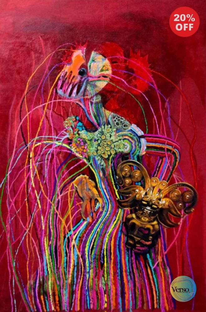 El juguete de la niña 90 x 120 cm / Oil / Unframed, shipped flat