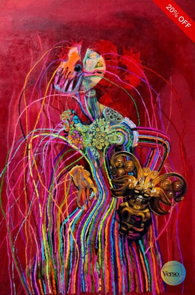 El juguete de la niña 90 x 120 cm / Oil / Unframed, shipped flat