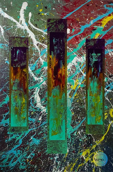 Electrify 60 x 90 cm / Acrylic / Unframed, shipped in roll