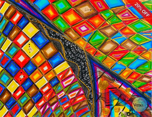 Entre Dimensiones 35.7 x 28.1 cm / Mixed / Unframed, shipped flat Paper