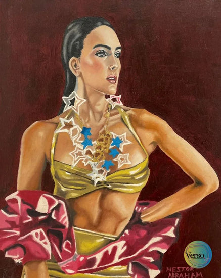 Esperando 40 x 50 cm / Oil / Unframed, shipped in a box