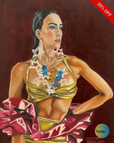 Esperando 40 x 50 cm / Oil / Unframed, shipped in a box