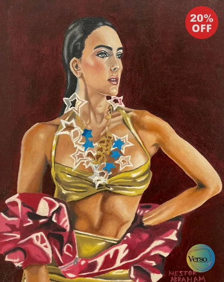 Esperando 40 x 50 cm / Oil / Unframed, shipped in a box