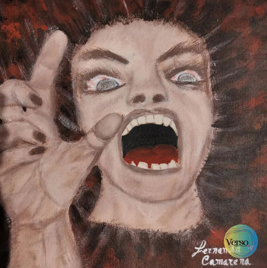 Estigia 22 x 22 cm / Acrylic / Unframed, shipped in roll