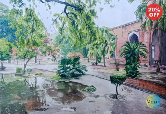 Ever Rain 14 x 10 cm / Watercolor / Unframed, shipped in roll