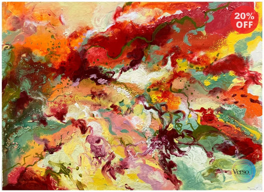 Fantasy - 80 x 60 cm / Acrylic / Unframed, shipped in a roll
