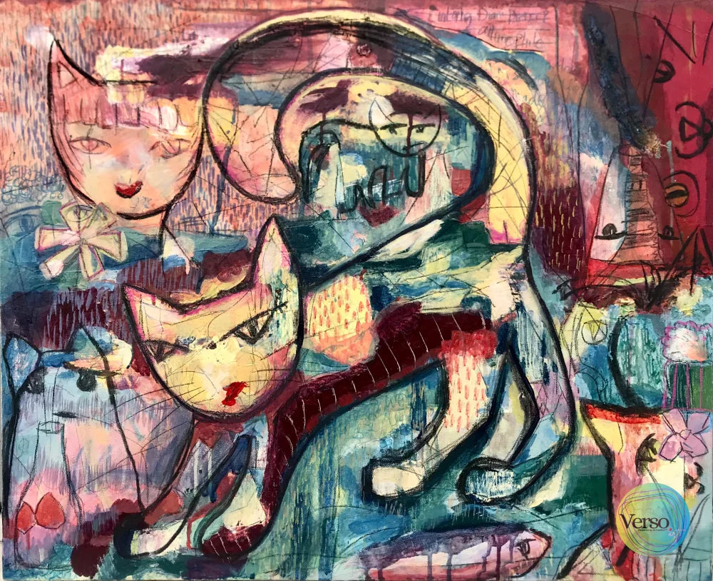 Fighter 80 x 65 cm / Mixed / Unframed, shipped in a roll