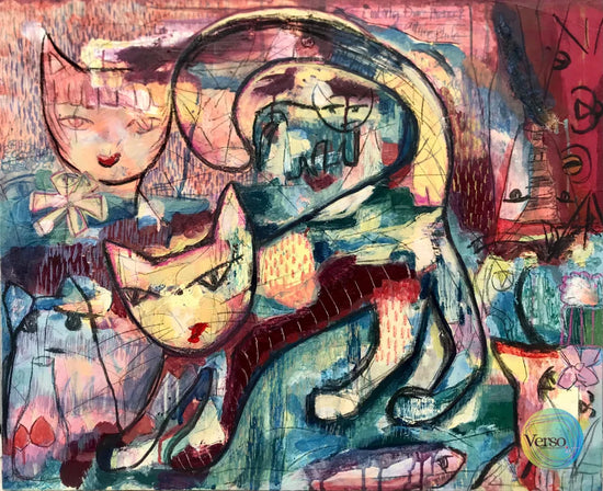 Fighter 80 x 65 cm / Mixed / Unframed, shipped in a roll