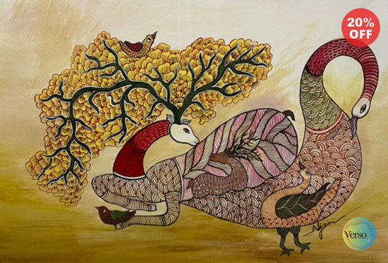 Fondness 42.0 x 29.7 cm / Acrylic / Unframed, shipped in a roll