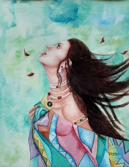 Freedom 9 x 13 cm / Gouache / Unframed, shipped in roll