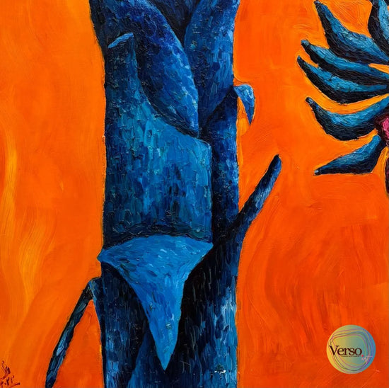 Fruits of life - 36 x 36 inch / Oil / Unframed, shipped in a roll
