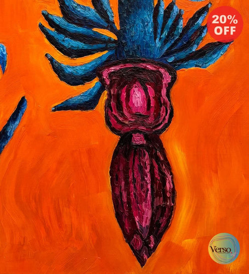 Fruits of life - 36 x 36 inch / Oil / Unframed, shipped in a roll