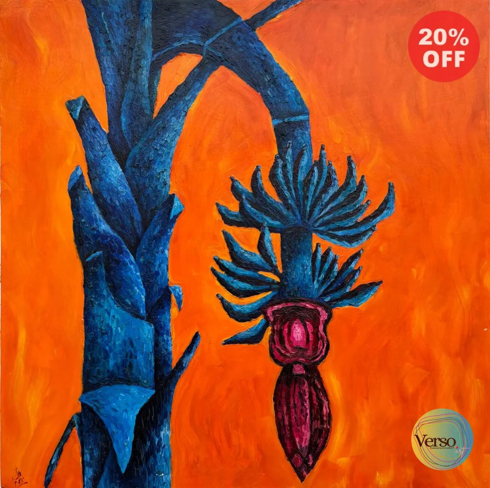 Fruits of life - 36 x 36 inch / Oil / Unframed, shipped in a roll
