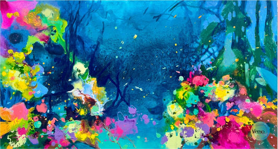 Get Lost in the Kelp Forest #2 - 149 x 80 cm / Mixed / Unframed, shipped in a roll
