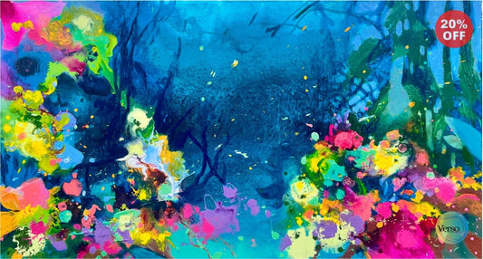 Get Lost in the Kelp Forest #2 - 149 x 80 cm / Mixed / Unframed, shipped in a roll