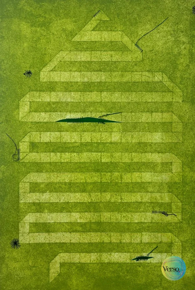 Ghar (Home) 22 x 30 inch / Print / Unframed, shipped in a roll