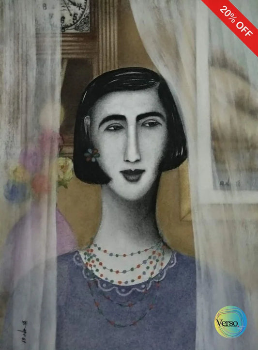 Girl 50 x 70 cm / Mixed / Unframed, shipped in roll