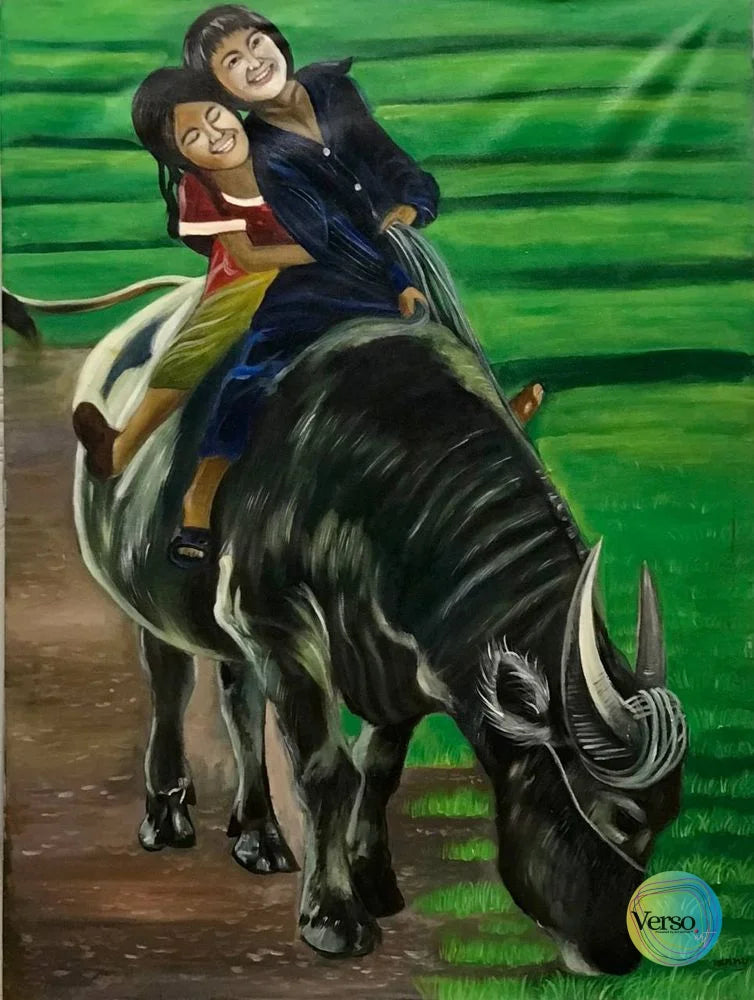 Good weekend 60 x 80 cm / Acrylic / Unframed, shipped in roll