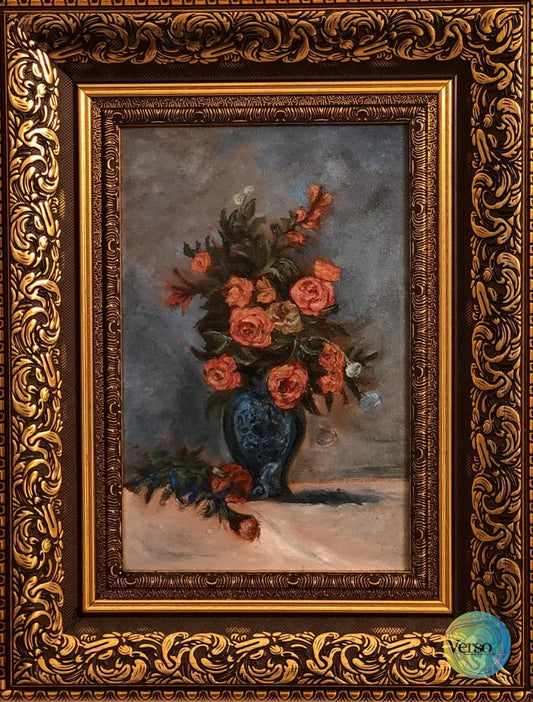 Guldasta - 12 x 18 inch / Oil / Framed, shipped flat