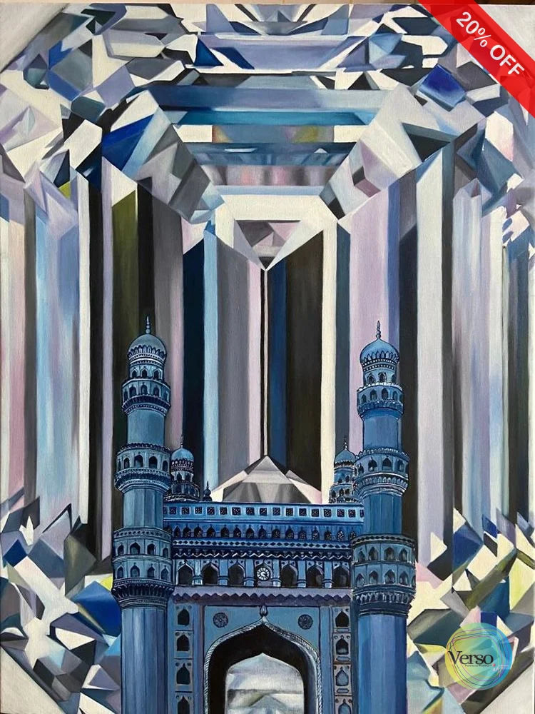 Heritage:Real Diamond 24 x 36 cm / Oil / Unframed, shipped in a roll