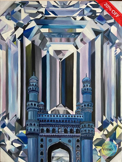 Heritage:Real Diamond 24 x 36 cm / Oil / Unframed, shipped in a roll