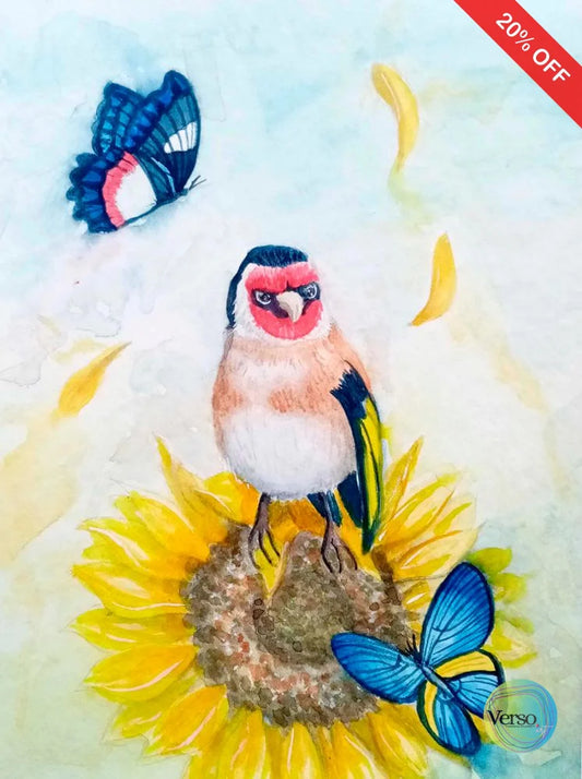 Historia de Guerra 21 x 28 cm / Watercolor / Unframed, shipped in roll