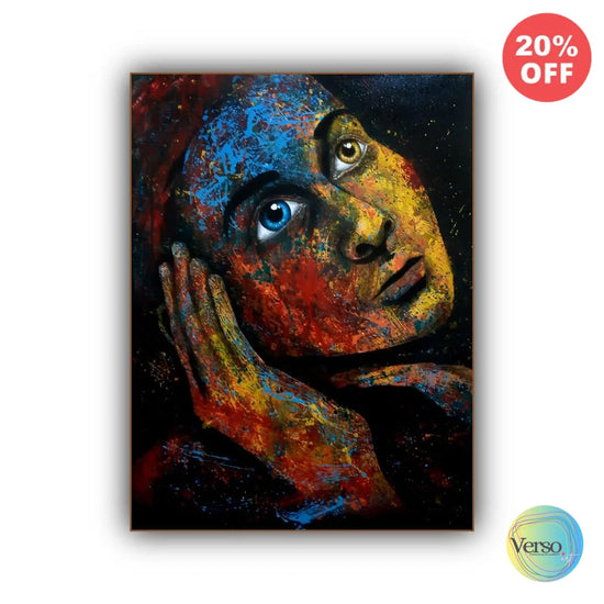 Hope - 60 x 80 cm / Acrylic / Unframed, shipped in a roll