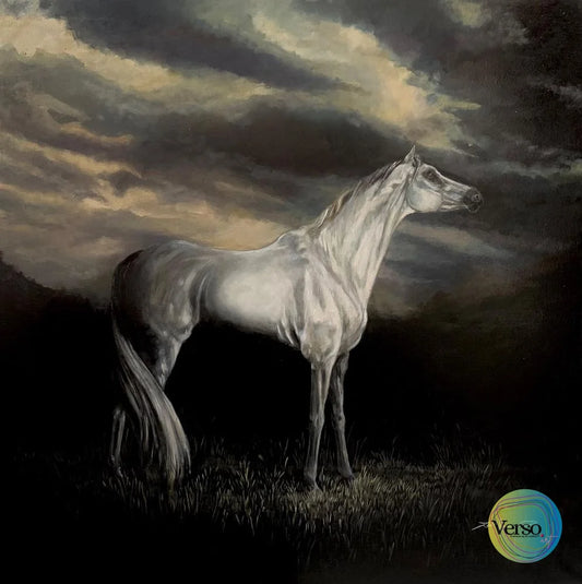 Hyperion - 36 x 36 inch / Oil / Unframed, shipped in a roll