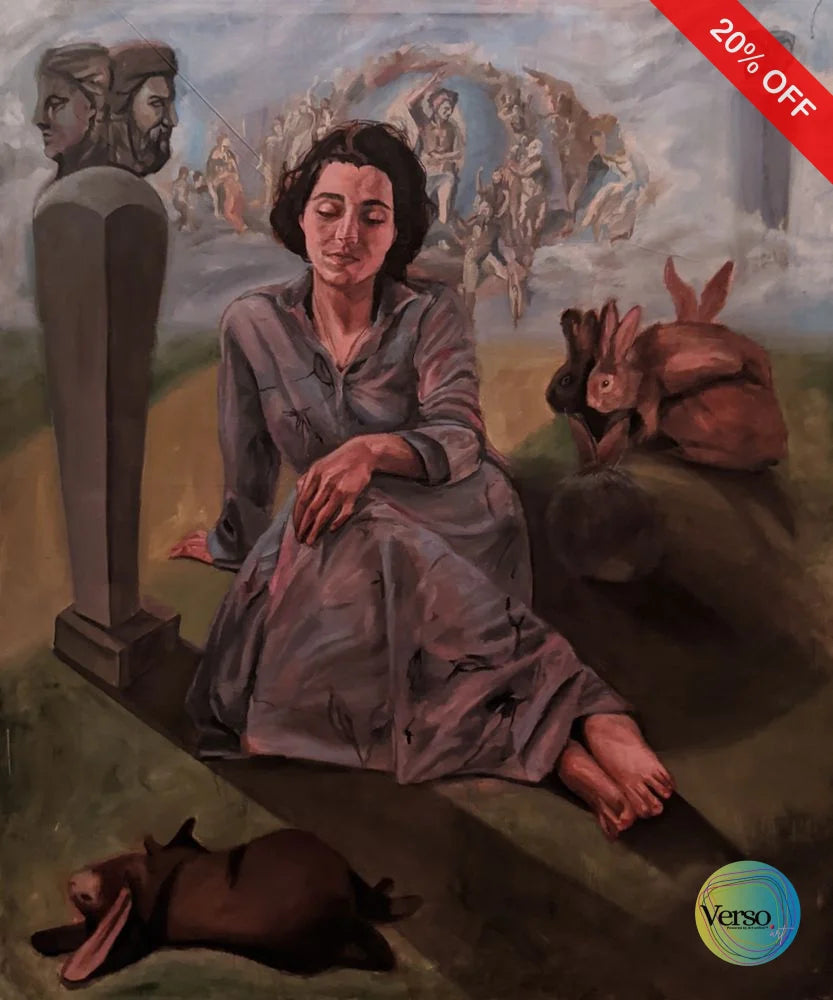 Id Ego and Superego 125 x 150 cm / Oil / Unframed, shipped in roll