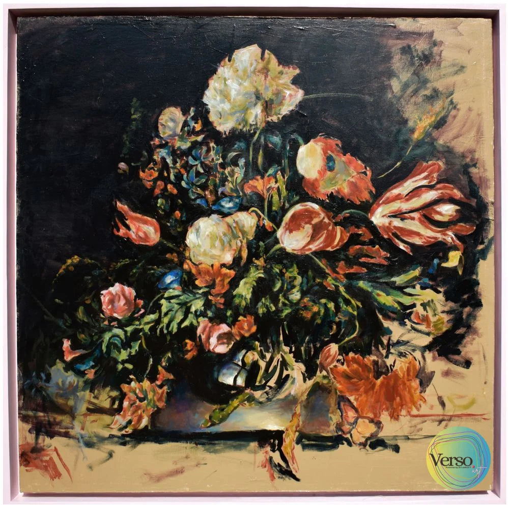 I’d Like to Paint Still Life #3 110 x 110 cm / Oil / Unframed, shipped in a roll