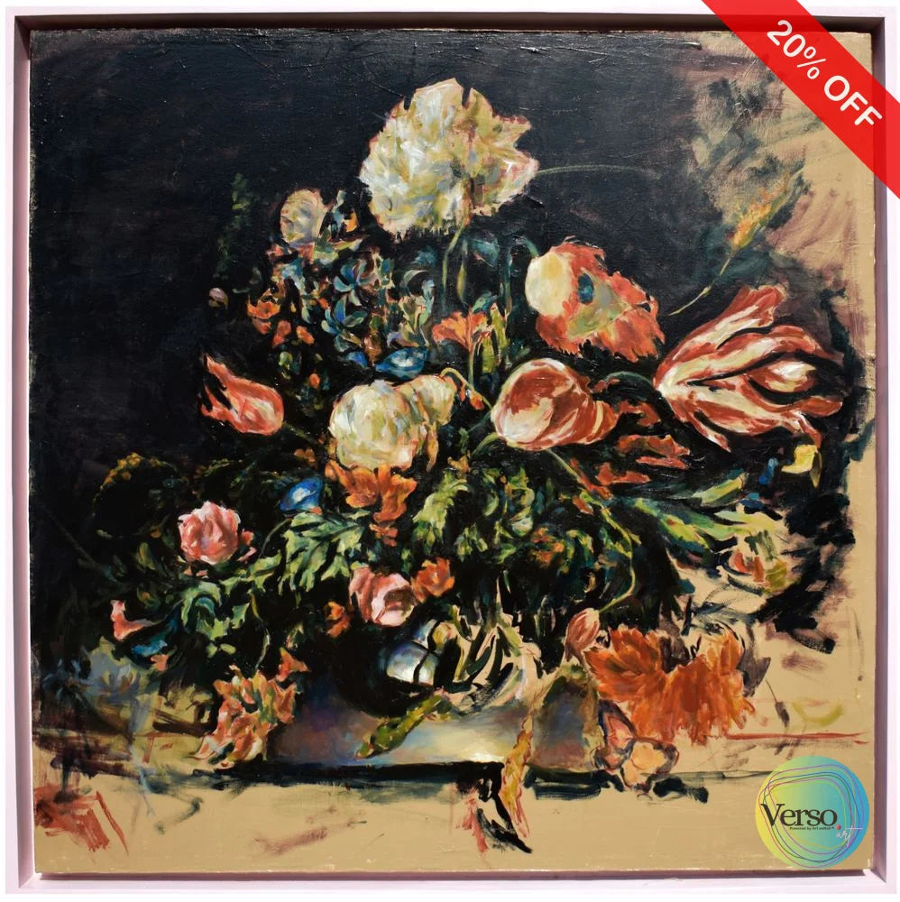 I’d Like to Paint Still Life #3 110 x 110 cm / Oil / Unframed, shipped in a roll