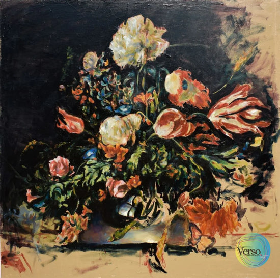 I’d Like to Paint Still Life #3 - 110 x 110 cm / Oil / Unframed, shipped in a roll