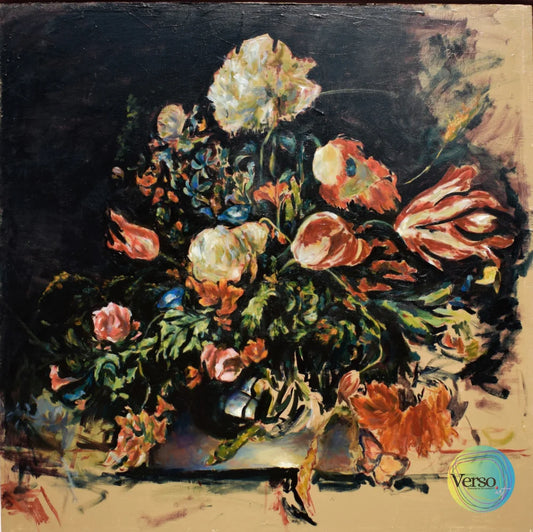 I’d Like to Paint Still Life #3 110 x 110 cm / Oil / Unframed, shipped in a roll