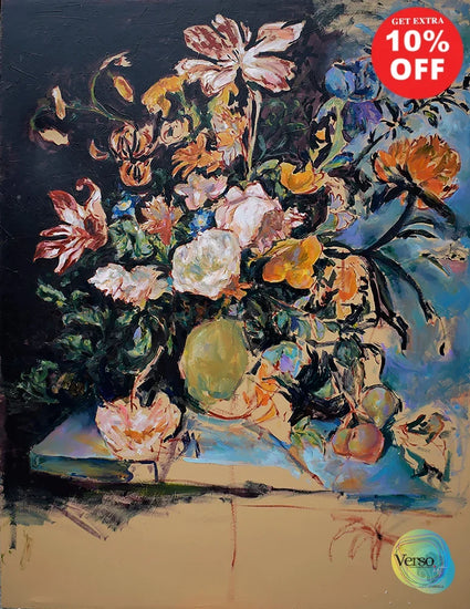 I’d Like to Paint Still Life; Unfinished - 111 w x 110 h cm / Oil on Canvas / Unframed