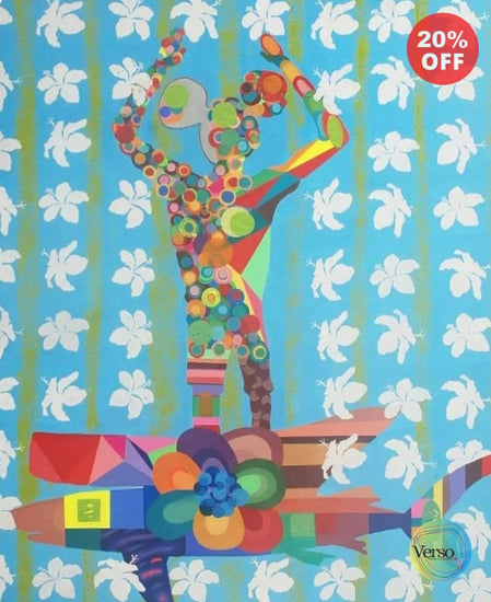 Illegal Mickey 58 x 70 inch / Mixed / Unframed, shipped flat