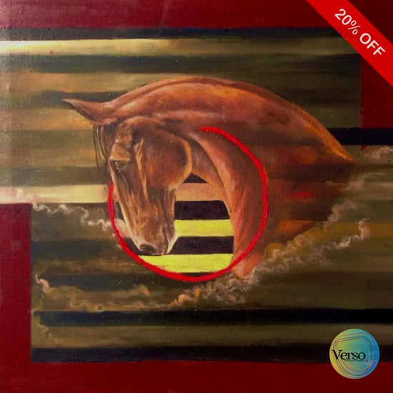 Impression 24 x 24 inch / Oil / Unframed, shipped in roll