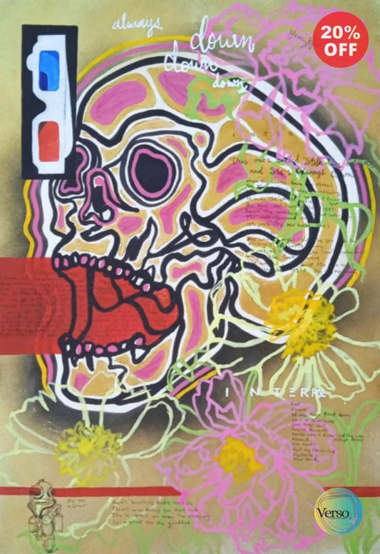 Interpol 35 x 50 cm / Mixed / Unframed, shipped in roll