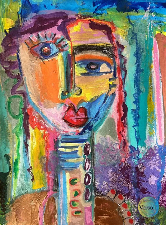 Jacaranda 23 x 30 cm / Mixed / Unframed, shipped in roll