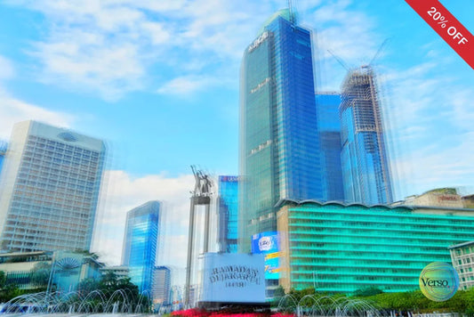 Jakarta Through My Sight 1 60 x 40 cm / Print / Unframed, shipped in roll