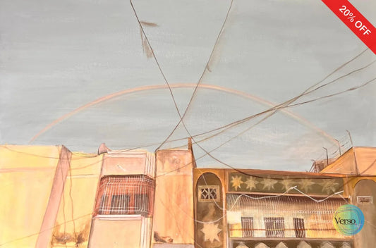 Jamat Khana 30 x 20 inch / Acrylic / Framed, shipped flat