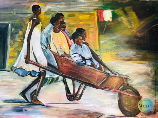 kapo’s / Buddies 83 x 63 cm / Acrylic / Unframed, shipped in roll