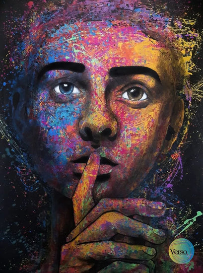 Keberucapan (The Speech) 60 x 80 cm / Acrylic / Unframed, shipped in a roll