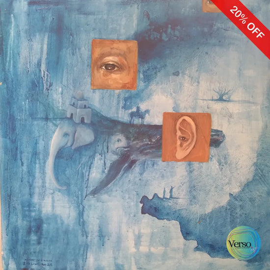 Kepekaan (The Sensitivity) 59.5 x 59.5 cm / Acrylic / Unframed, shipped flat