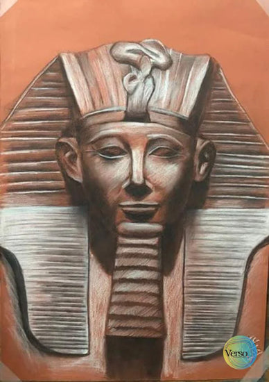 King Tut 35 x 50 cm / Pastel / Unframed, shipped in roll
