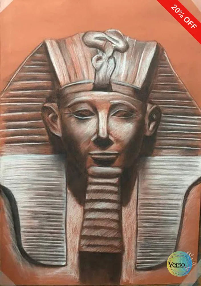 King Tut 35 x 50 cm / Pastel / Unframed, shipped in roll