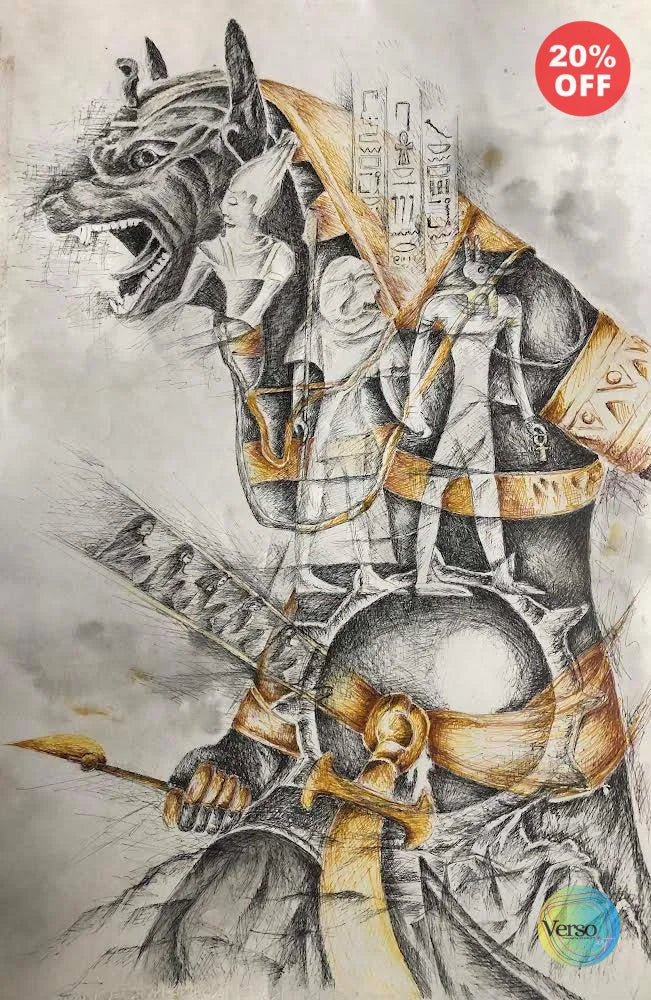 Kings of Egypt 42 x 58 cm / Watercolor / Unframed, shipped in roll