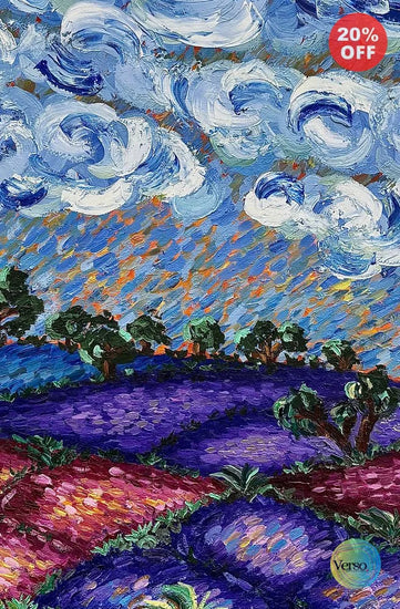 Kot-addu - 24 x 36 inch / Oil / Unframed, shipped in a roll